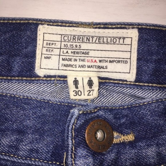 SOLD. Current/Elliot | The Crossover Jeans - Picture 9 of 11